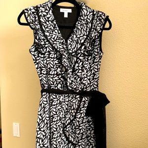 Dress Barn sleeveless dress. Size petite 4